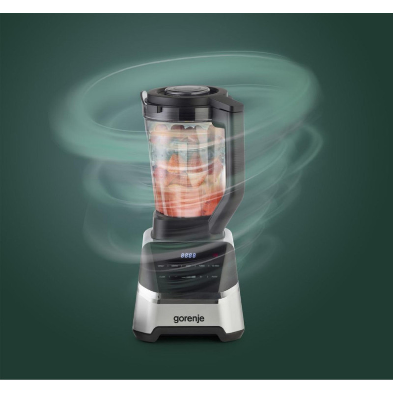 Gorenje Gorenje stationary blender 1500W, bowl-2000ml, displey, chopper, black-inox (BP1500DE)