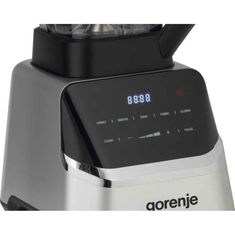 Gorenje Gorenje stationary blender 1500W, bowl-2000ml, displey, chopper, black-inox (BP1500DE)