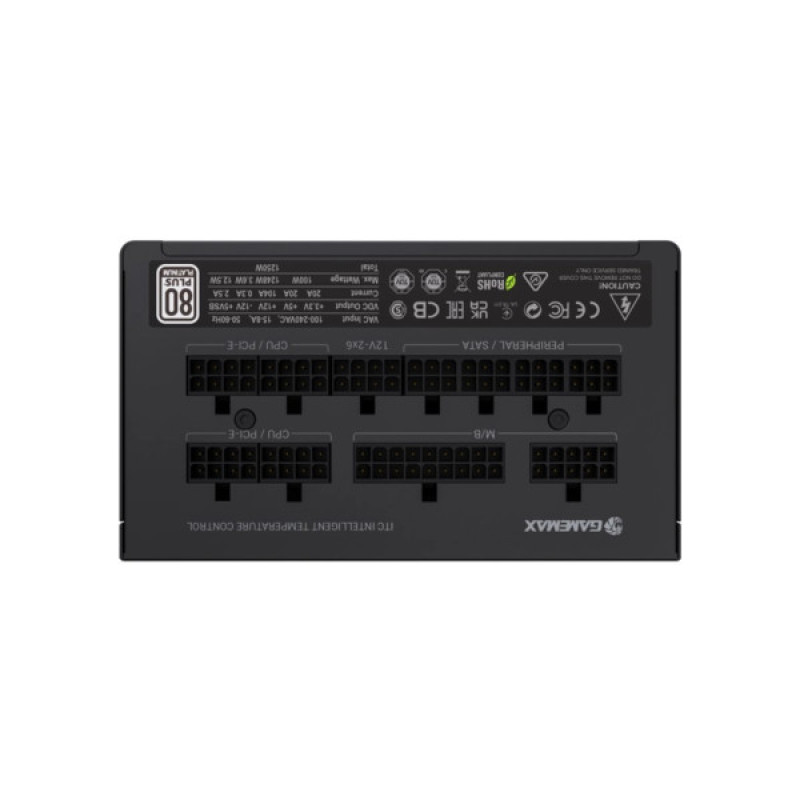 Блок питания Gamemax 1250W (GX-1250 PRO BK(ATX3.1PCIe5.1))