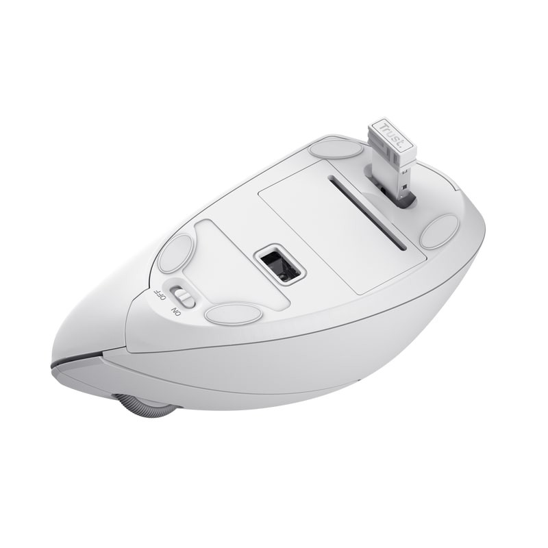 Trust Mouse Verto Ergonomic, WL, White (25132_TRUST)