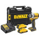 DeWALT XR Li-Ion 18V Cordless Impact Wrench, 2x2Ah Battery, 610 Nm, 2,500 rpm, 3,550 impacts/min, 1/2 , TSTAK Case, Weight: 1.1 kg (DCF921D2T)