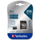 Карта памяти Verbatim 256GB microSDXC class 10 UHS-III PRO (47045)