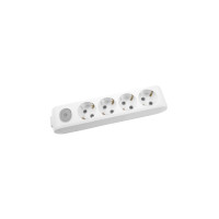 Сетевой удлинитель Panasonic X-tendia із заземленням 4 розетки, 3м (WLTA04432GR-UA)