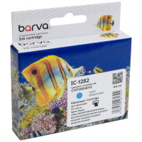Картридж Barva Epson T1282 (C13T12824011/C13T12824012) 260с, cyan (IC-1282)