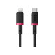 Дата кабель USB-C to Lightning 2.0m 20W red+black Baseus (P10377800U01-03)