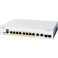 Cisco Switch Catalyst 1200 8xGE, Ext PS, 2x1G Combo (C1200-8T-E-2G)