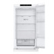 LG ref with bottom freezer, 186x60x68,2 white (GW-B459FVLW)