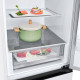 LG ref with bottom freezer, 186x60x68,2 white (GW-B459FVLW)