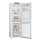 LG ref with bottom freezer, 186x60x68,2 white (GW-B459FVLW)