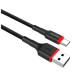 Дата кабель USB 2.0 AM to USB-C 1.0m 2.4А black ColorWay (CW-CBUC064-BK)