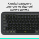 Клавиатура Logitech POP Icon Keys Bluetooth UA Graphite (920-013157)