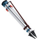 Bosch BT170HD tripod for optical levels, 5/8 , 107-165 cm, 5.5 kg (0.601.091.B00)