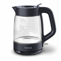 Tefal Електрочайник Tefal Morning Glass Kettle, 1.7л, скло, з підсвіткою, чорний (KO2G08E0)