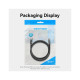 Патч-корд 8м, UTP cat 6 RJ-45 black Vention (IBEBK)