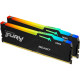 Kingston Пам'ять ПК Kingston DDR5 64GB KIT (32GBx2) 5600 FURY Beast RGB (KF556C40BB2AK2-64)