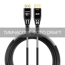 2E Кабель HDMI (M/M) 2Е 10м, 2.1, 8K/60Hz 48Gbps, Optical, черный (2EW-1146-10M)