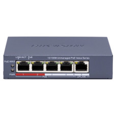 Коммутатор сетевой Hikvision DS-3E0105P-E/M(C)