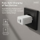 Зарядное устройство Digitus 1xUSB-C + 1xUSB 30W GaN (DA-10301)
