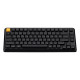 Keychron Mechanical keyboard J1 82Key, K pro Brown, WL/BT/USB-A, QMK, Hot-swap, EN/UKR, RGB, black (J1-H3-UA)