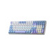 Клавиатура Aula S100pro RGB KRGD Red Switch Wireless/Bluetooth/Type-C UA White/Blue (6948391205762)