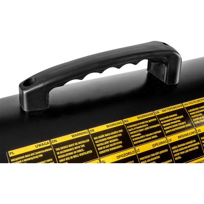 Neo Tools Теплова гармата дизель/гас, 20 кВт, 550 м3/год, прямого нагріву, бак 19л, витрата 1.9л/год, IPX4 (90-080)