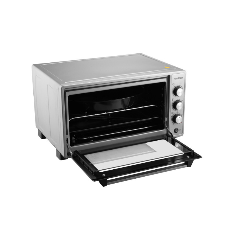 ARDESTO Table oven 1700W, 52L, chrome resistance, timer, lamp, turbo fan, rotisserie, double glass, grey