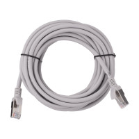 2E Патч-корд САТ 5e, FTP, 5м, 26AWG, RJ45, 7/0.16, Cu, LSZH, сірий (2E-PC5ECU-FTP5LSZH-GRY)