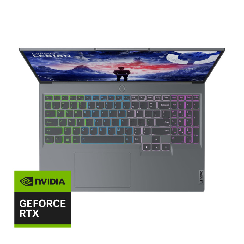 Lenovo Notebook Legion 5-16IRX9 16  WQXGA IPS AG, Intel i5-13450HX, 16GB, F512GB, NVD4060-8, DOS, grey (83DG00MLRA)