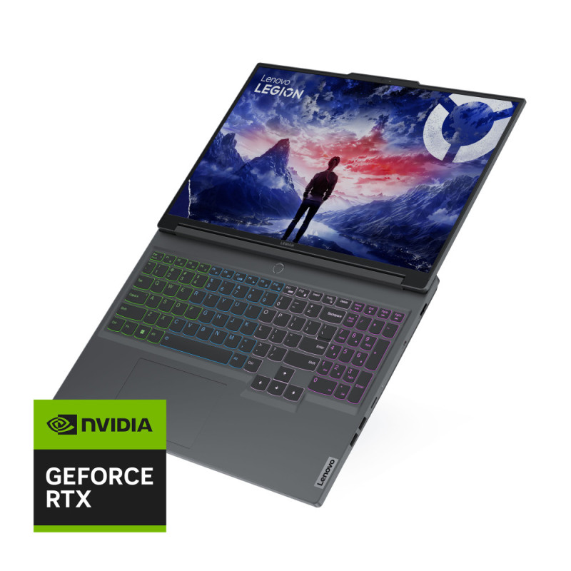 Lenovo Notebook Legion 5-16IRX9 16  WQXGA IPS AG, Intel i5-13450HX, 16GB, F512GB, NVD4060-8, DOS, grey (83DG00MLRA)