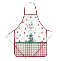 ARDESTO Фартух Christmas Tree 60х80см, 100% поліестер, зелений (ART12HT)