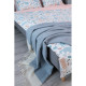 ARDESTO Blanket Leonardo Bianco, 140x200cm, 100% wool, blue (ART0503LB)