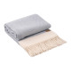 ARDESTO Blanket Leonardo Bianco, 140x200cm, 100% wool, blue (ART0503LB)