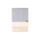 ARDESTO Blanket Leonardo Bianco, 140x200cm, 100% wool, blue (ART0503LB)