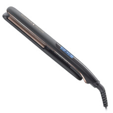 Remington hair straightener ProLuxe Midnight Edition, 52V, temp. modes-10, 150-230С, display, ceramics, black (S9100B)