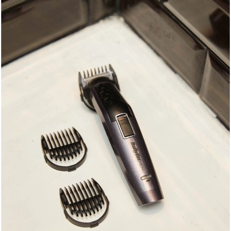 BaByliss Multi kit trimmer 10-in-1 face&beard, 10 attachments, grey (MT727E)