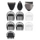 BaByliss Multi kit trimmer 10-in-1 face&beard, 10 attachments, grey (MT727E)