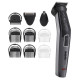 BaByliss Multi kit trimmer 10-in-1 face&beard, 10 attachments, grey (MT727E)
