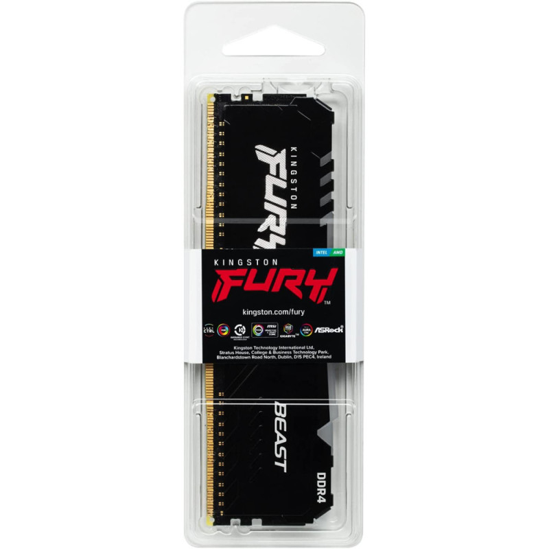 Kingston Memory DDR4 32GB 3600 FURY Beast RGB (KF436C18BB2A/32)