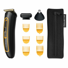 Rowenta Rowenta trimmer Sport Collection for head and body, network+battery, rotary motor, nozzles-8, titan., case, black (TN9113F0)