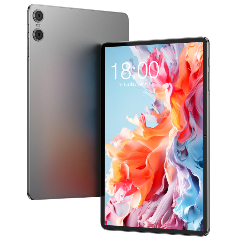 TECLAST Планшет P30T KIT 10,1" 4ГБ, 128ГБ, 6000мА•год, Android, сірий (6940709688212)