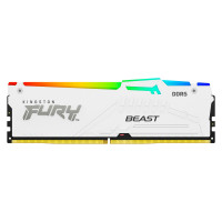 Kingston Память ПК DDR5 32GB 6000 FURY Beast Белый RGB XMP (KF560C40BWA-32)