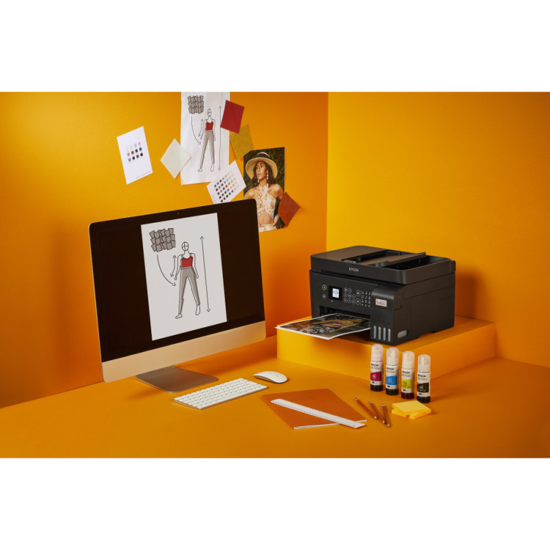 Epson All-In-One ink color A4 EcoTank L5290 33_15 ppm Fax ADF USB Ethernet Wi-Fi 4 inks (C11CJ65407)