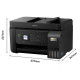 Epson All-In-One ink color A4 EcoTank L5290 33_15 ppm Fax ADF USB Ethernet Wi-Fi 4 inks (C11CJ65407)