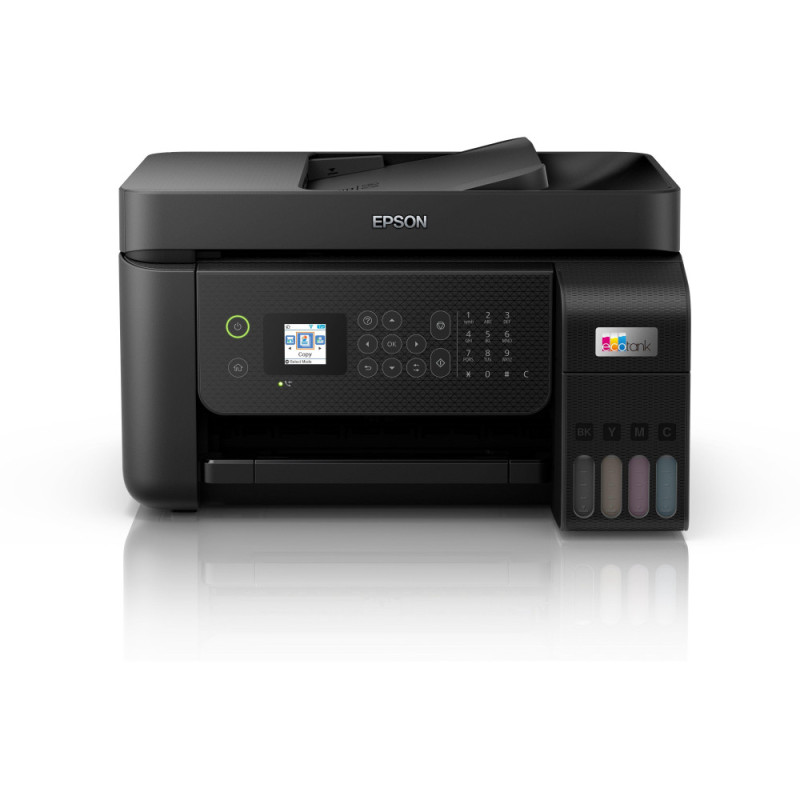 Epson All-In-One ink color A4 EcoTank L5290 33_15 ppm Fax ADF USB Ethernet Wi-Fi 4 inks (C11CJ65407)