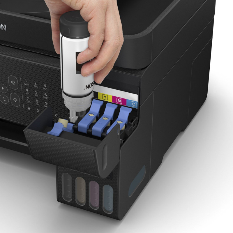 Epson All-In-One ink color A4 EcoTank L5290 33_15 ppm Fax ADF USB Ethernet Wi-Fi 4 inks (C11CJ65407)