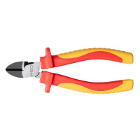 Neo Tools Side cutters, dielectric, for work under voltage 1000V, 55-60HRc, 180mm, CrV (01-243)