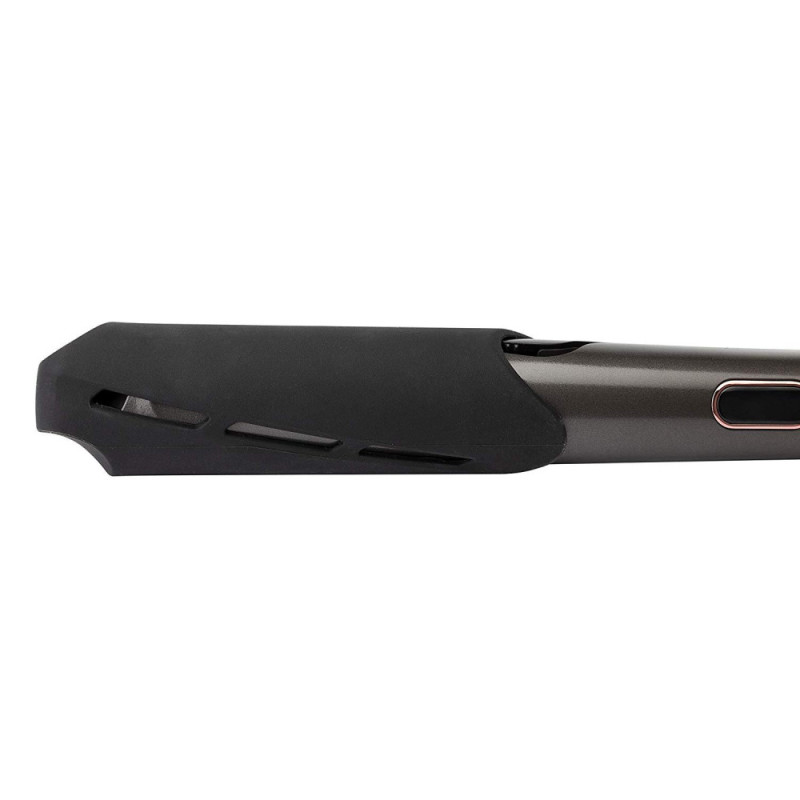 Remington Выпрямитель Curl&Straight Confidence, 47Вт, темп.режимов-5, 150-230С, дисплей, керамика, черный (S6606)