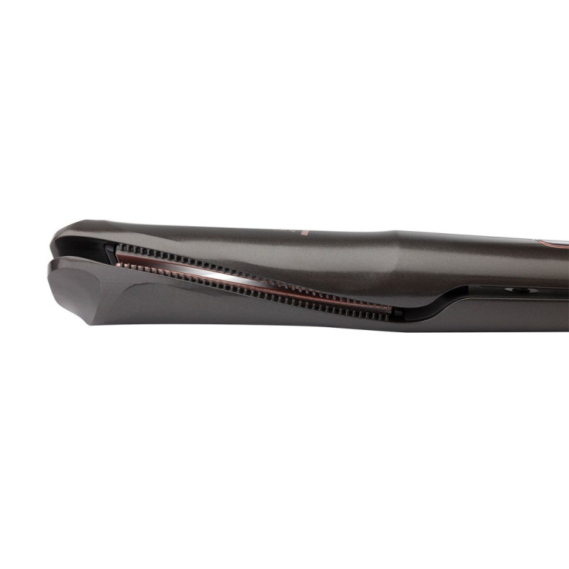Remington Выпрямитель Curl&Straight Confidence, 47Вт, темп.режимов-5, 150-230С, дисплей, керамика, черный (S6606)