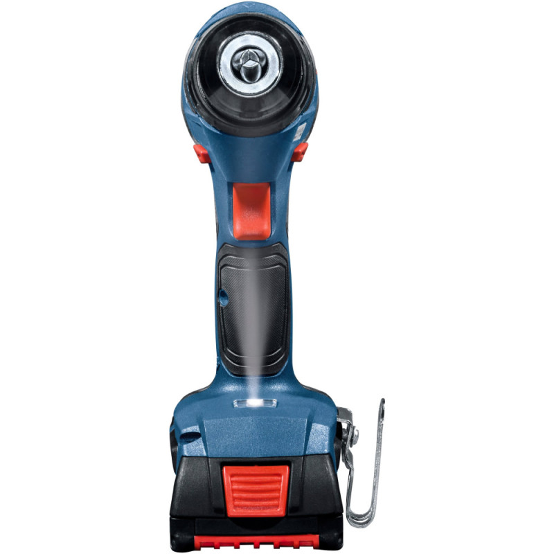 Bosch Cordless Drill Screwdriver GSR 18 V-50, 18V 2*2Ah, 28/50/50 Nm, 20+1, 460/1800rpm, ЗП, case, accessories, 1kg (0.601.9H5.004)