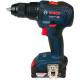 Bosch Cordless Drill Screwdriver GSR 18 V-50, 18V 2*2Ah, 28/50/50 Nm, 20+1, 460/1800rpm, ЗП, case, accessories, 1kg (0.601.9H5.004)